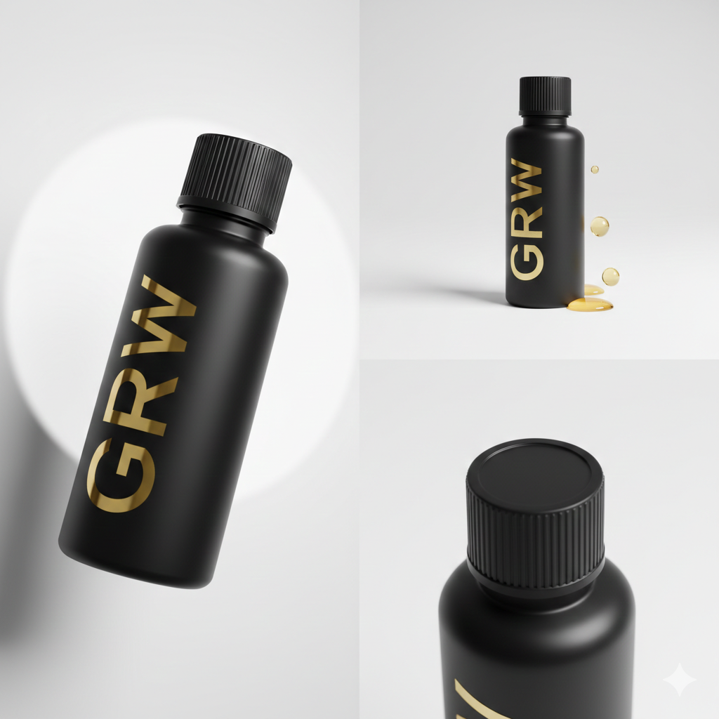 Official GRW Minoxidil Bottle
